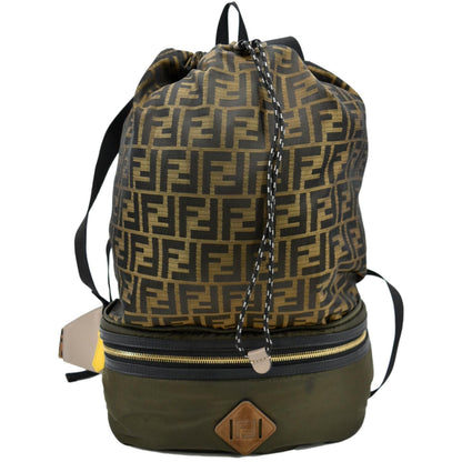 Fendi Luxury Canvas Red Backpack Style 5