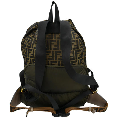 Fendi Luxury Canvas Red Backpack Style 5
