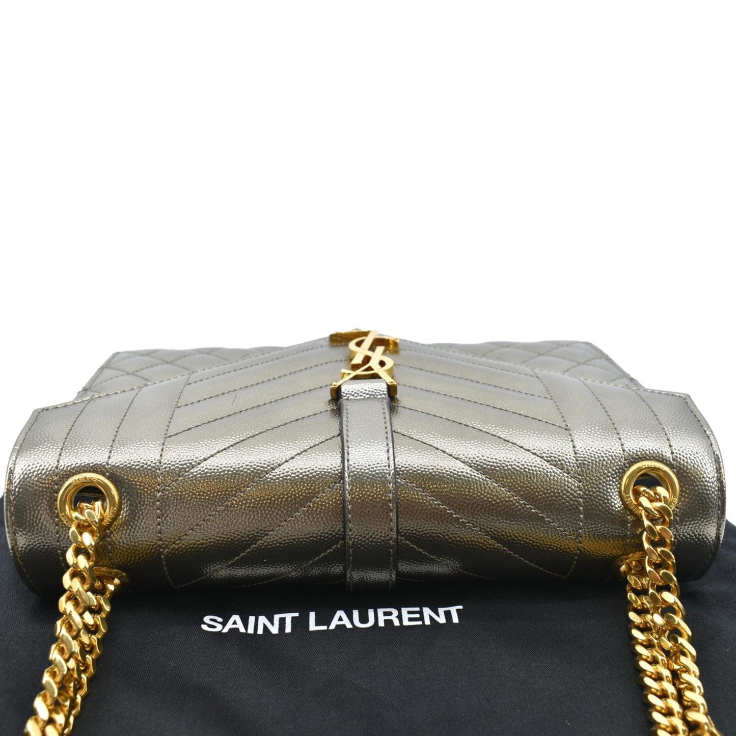 Saint Laurent Envelope Leather Red Shoulder Bag Style 7