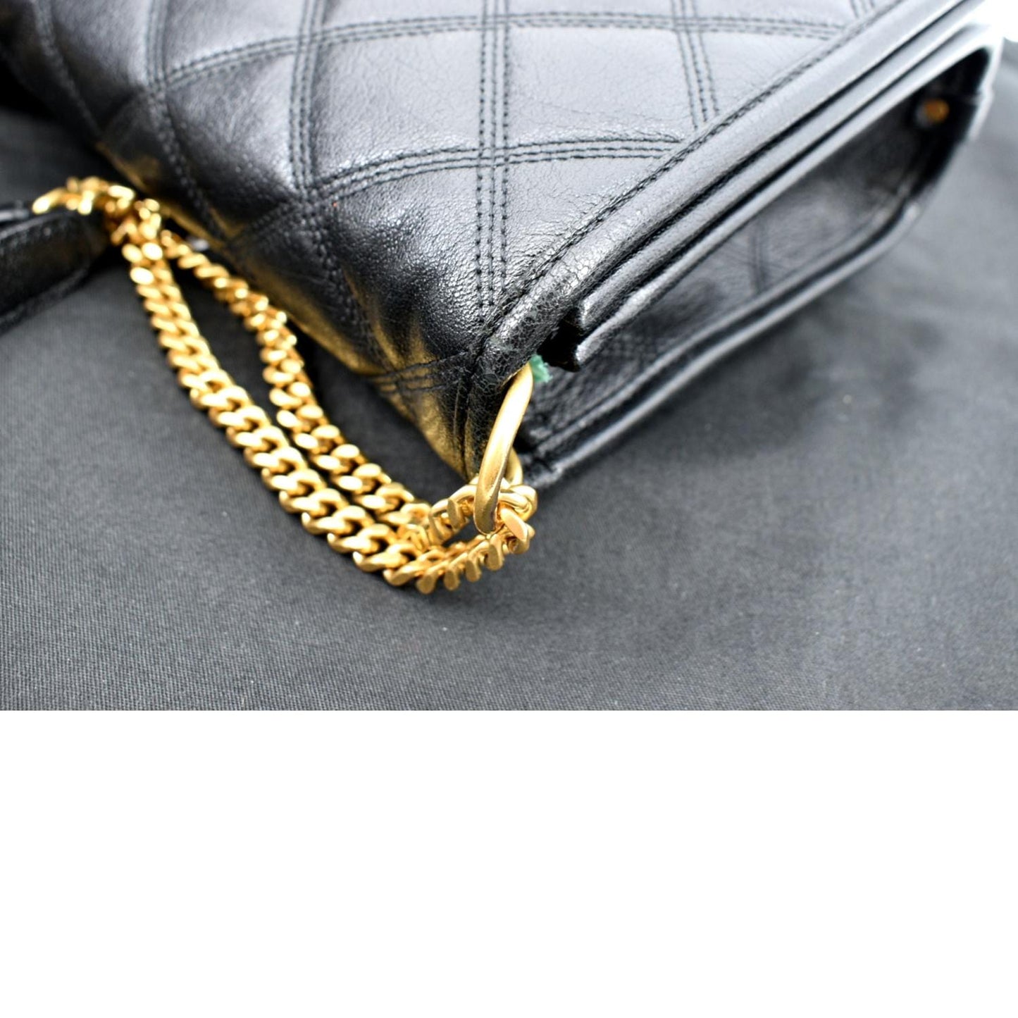 Saint Laurent Leather Black Shoulder Bag Style 4