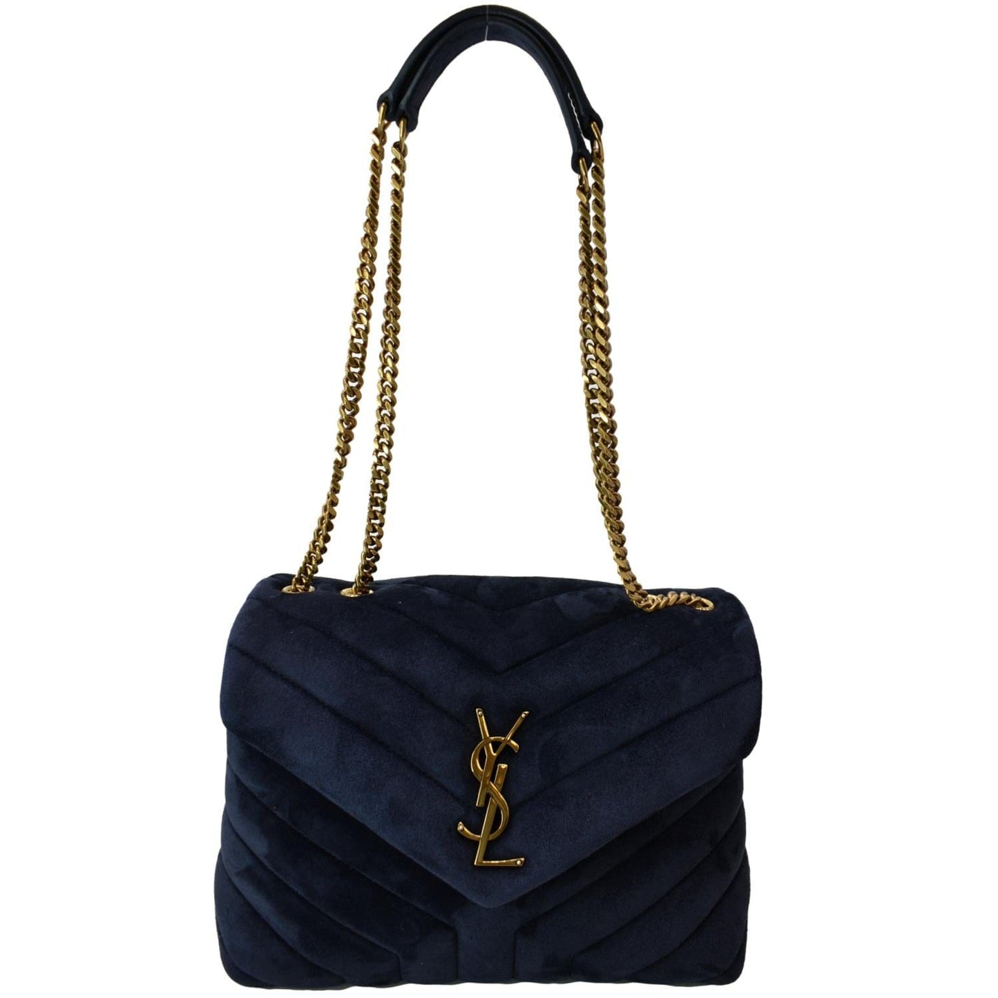 Saint Laurent Loulou Red Shoulder Bag