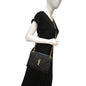 Saint Laurent Envelope Leather Black Shoulder Bag Style 11