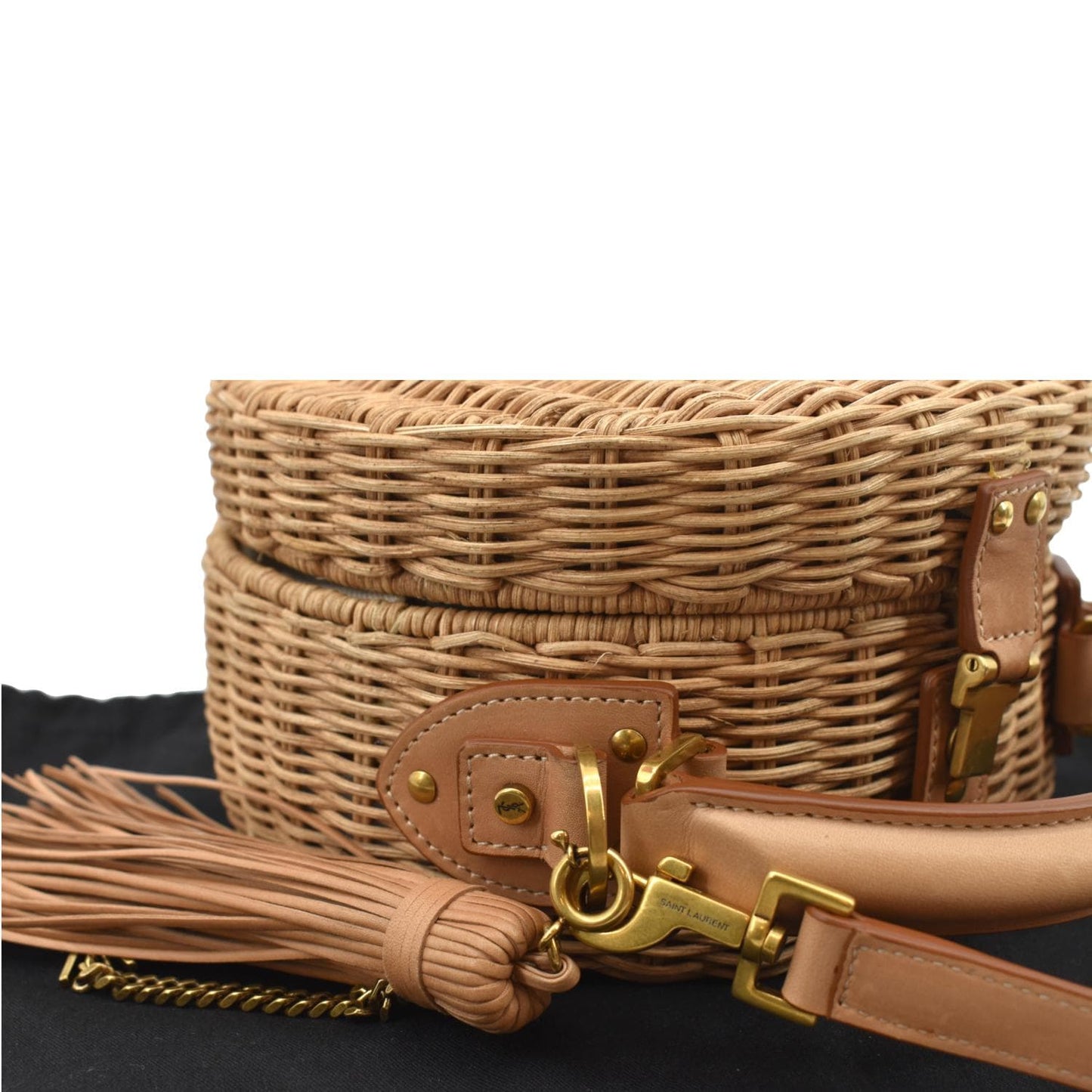 Saint Laurent Leather Beige Crossbody