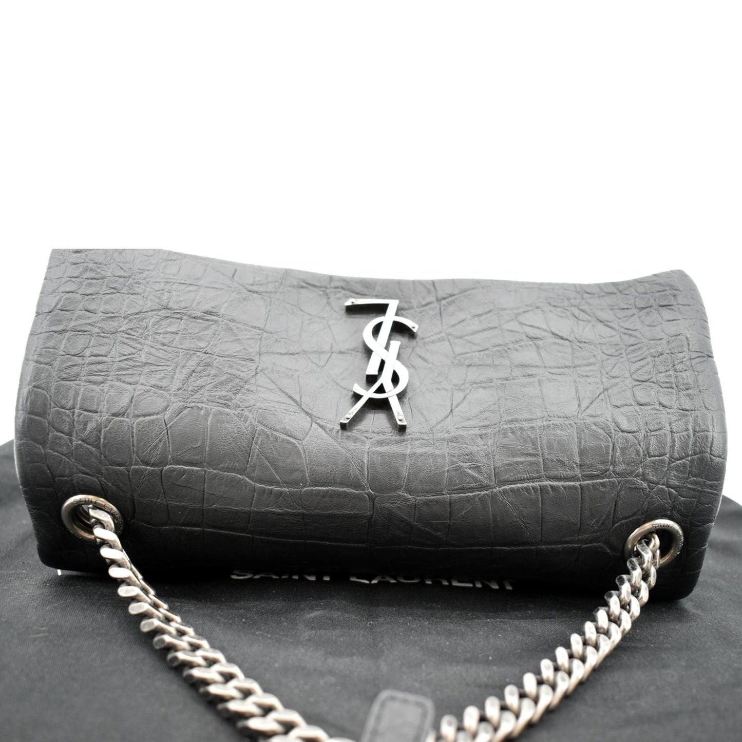 Saint Laurent Luxury Leather Black Crossbody Style 2