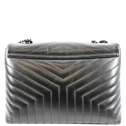 Saint Laurent Loulou Leather Black Shoulder Bag Style 6