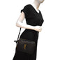 Saint Laurent Lou Leather Black Crossbody Style 16