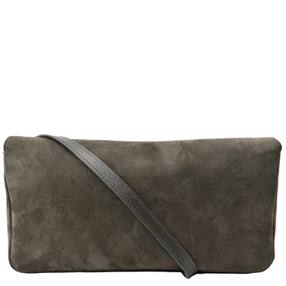 Saint Laurent Kate Suede Brown Shoulder Bag