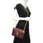 Saint Laurent Envelope Leather Red Shoulder Bag Style 5