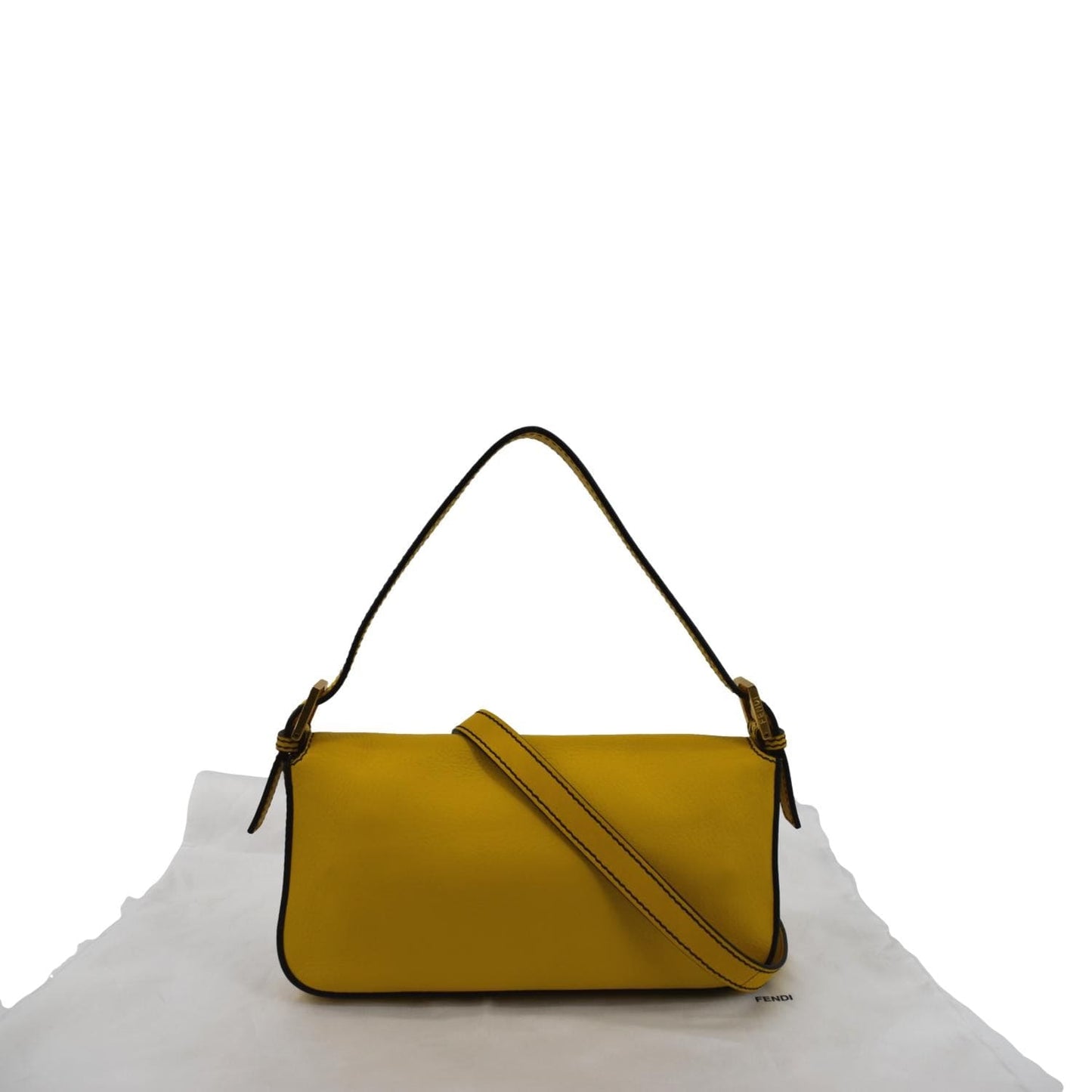 Fendi Baguette Leather Red Crossbody Style 6