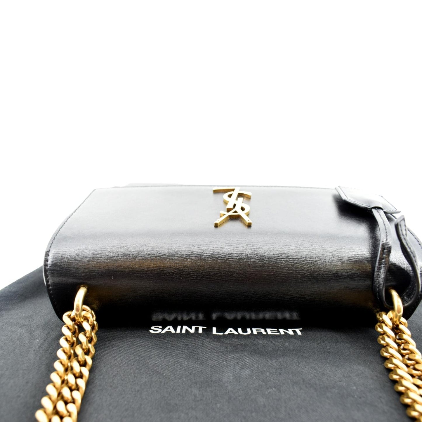Saint Laurent Sunset Leather Black Shoulder Bag Style 4