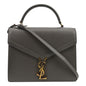 Saint Laurent Cassandra Leather Red Shoulder Bag Style 10