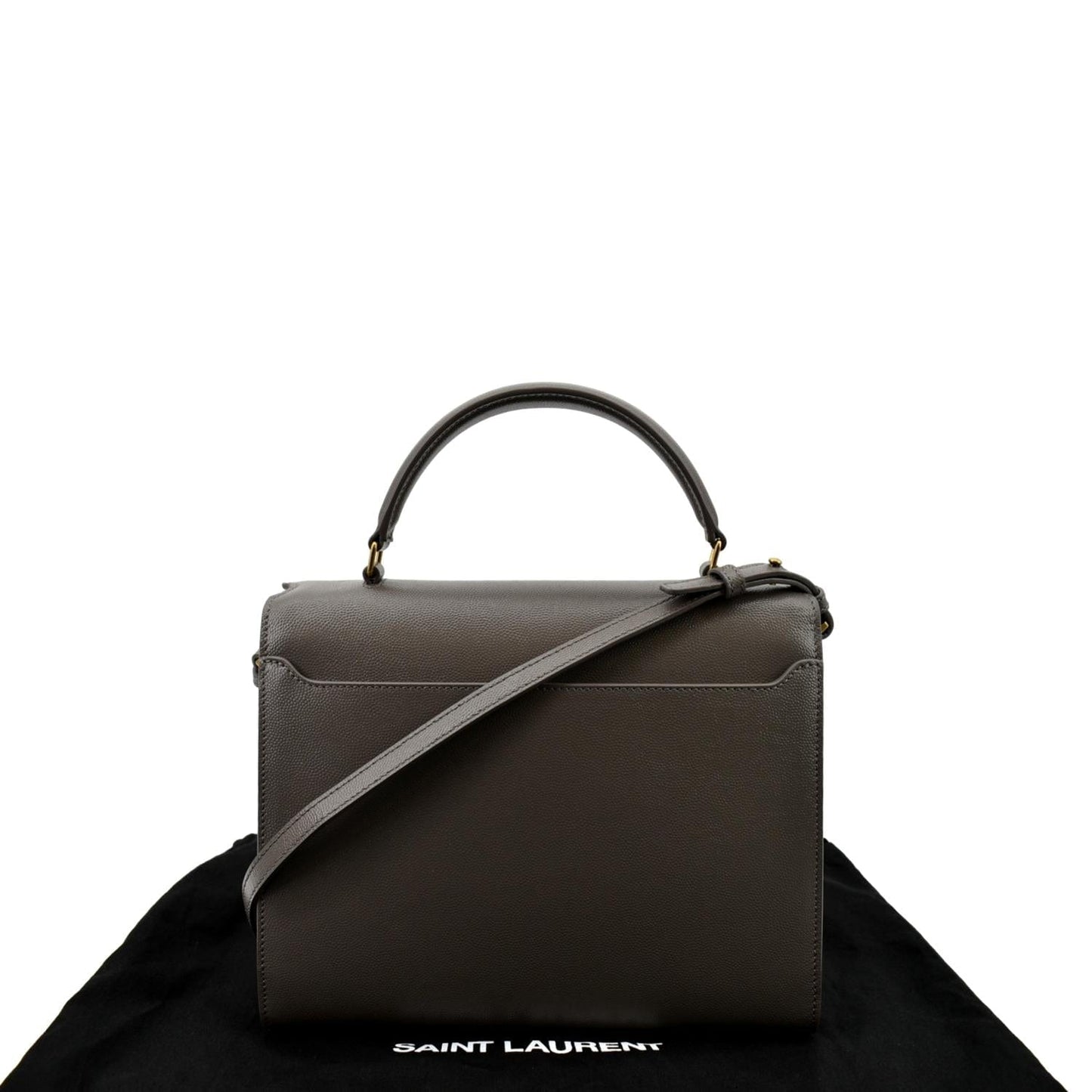 Saint Laurent Cassandra Leather Red Shoulder Bag Style 10