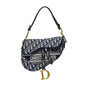 Dior Saddle Oblique Blue Crossbody Oblique