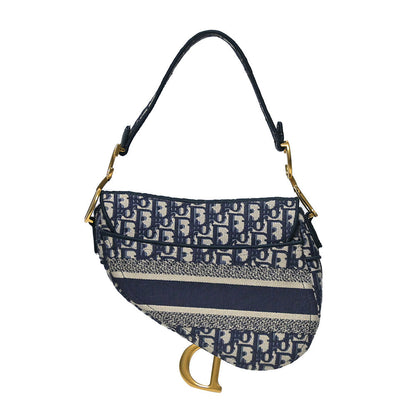 Dior Saddle Oblique Blue Crossbody Oblique