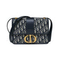 Blue Dior Oblique Jacquard 30 Montaigne Bag - 4 Rented Out Oblique