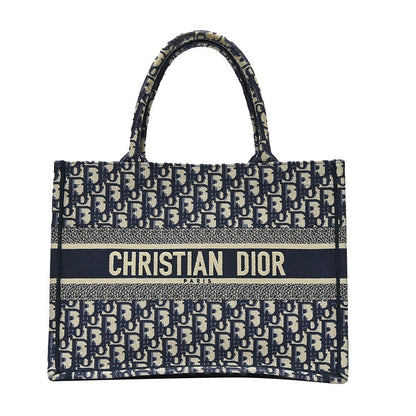 Dior Book Tote Oblique Blue Tote Bag Style 3