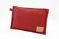 Hermes L'Échappée Belle 2009 Pouch In Red Canvas