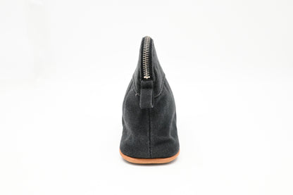 Hermes Mini Mini Bolide Pouch In Black Canvas