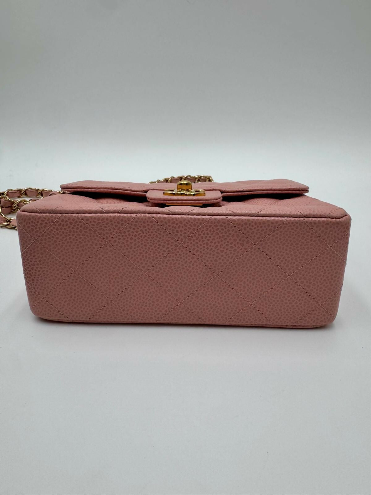 Chanel Classic Flap Caviar Red Shoulder Bag