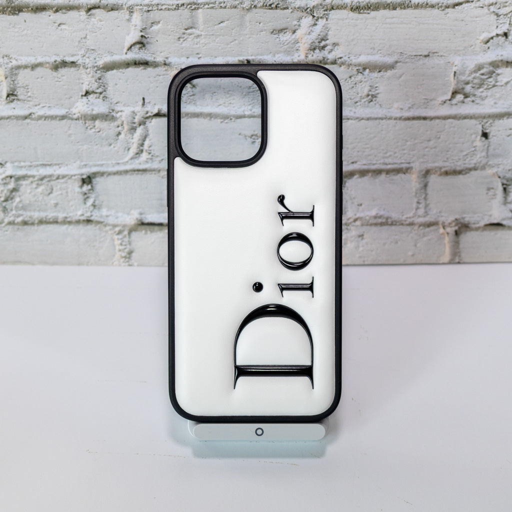 Dior Leather iPhone Case for 1316 Pro Max