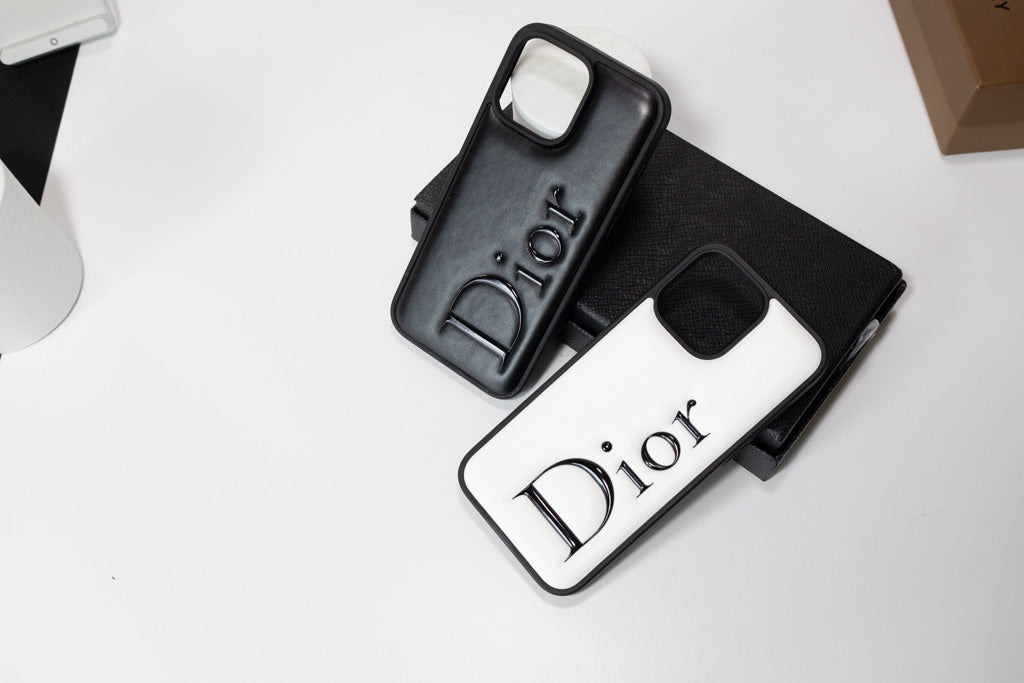 Dior Leather iPhone Case for 1316 Pro Max