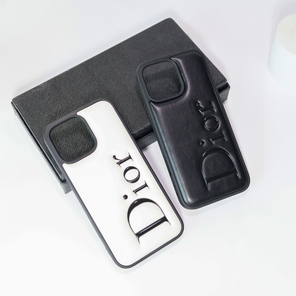 Dior Leather iPhone Case for 1316 Pro Max