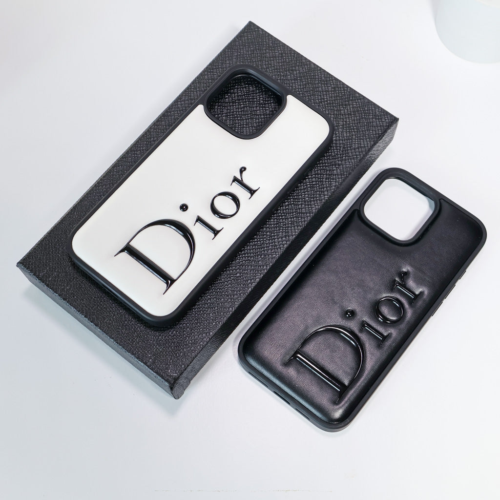 Dior Leather iPhone Case for 1316 Pro Max
