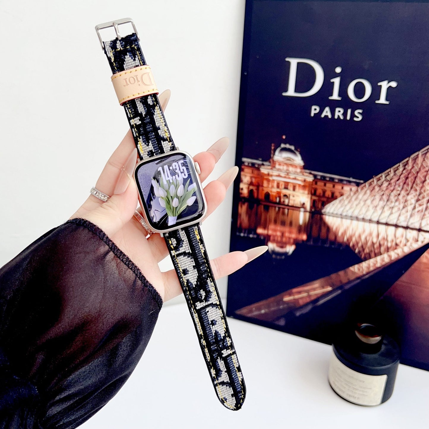 Fabric Dior Apple Watch Band