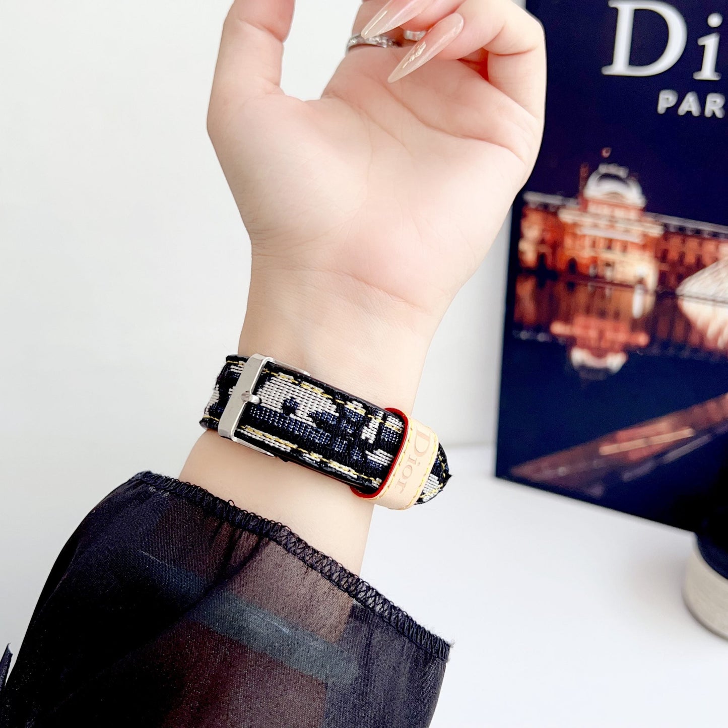 Fabric Dior Apple Watch Band