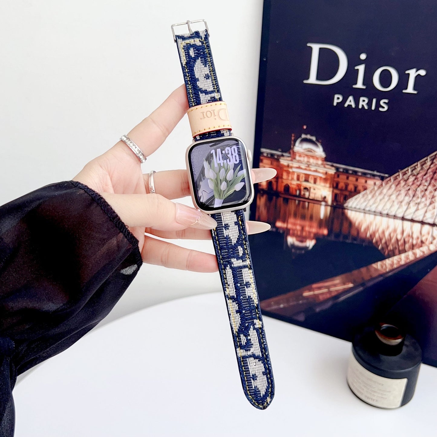 Fabric Dior Apple Watch Band