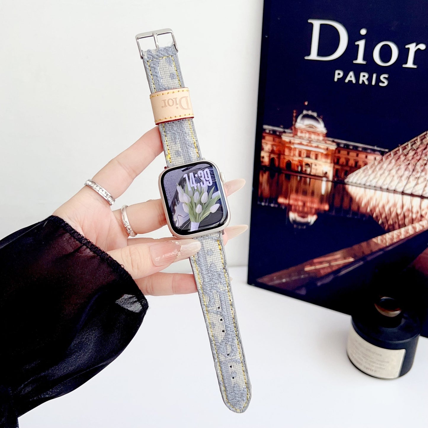 Fabric Dior Apple Watch Band