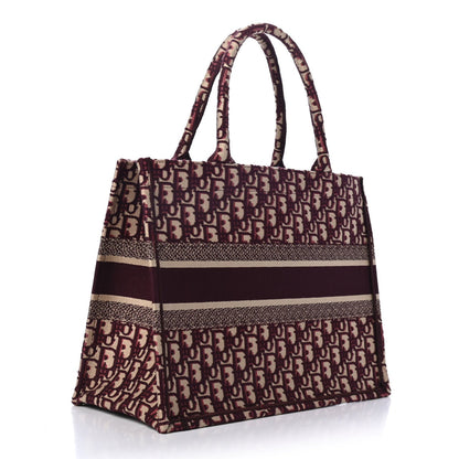 Dior Book Tote-Burgundy