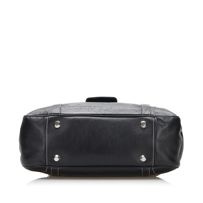 Dior CD Flap Leather Shoulder Bag (SHG-RJFHi8)