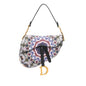 Dior Calfskin Kaleidiorscopic Embroidered Saddle Bag