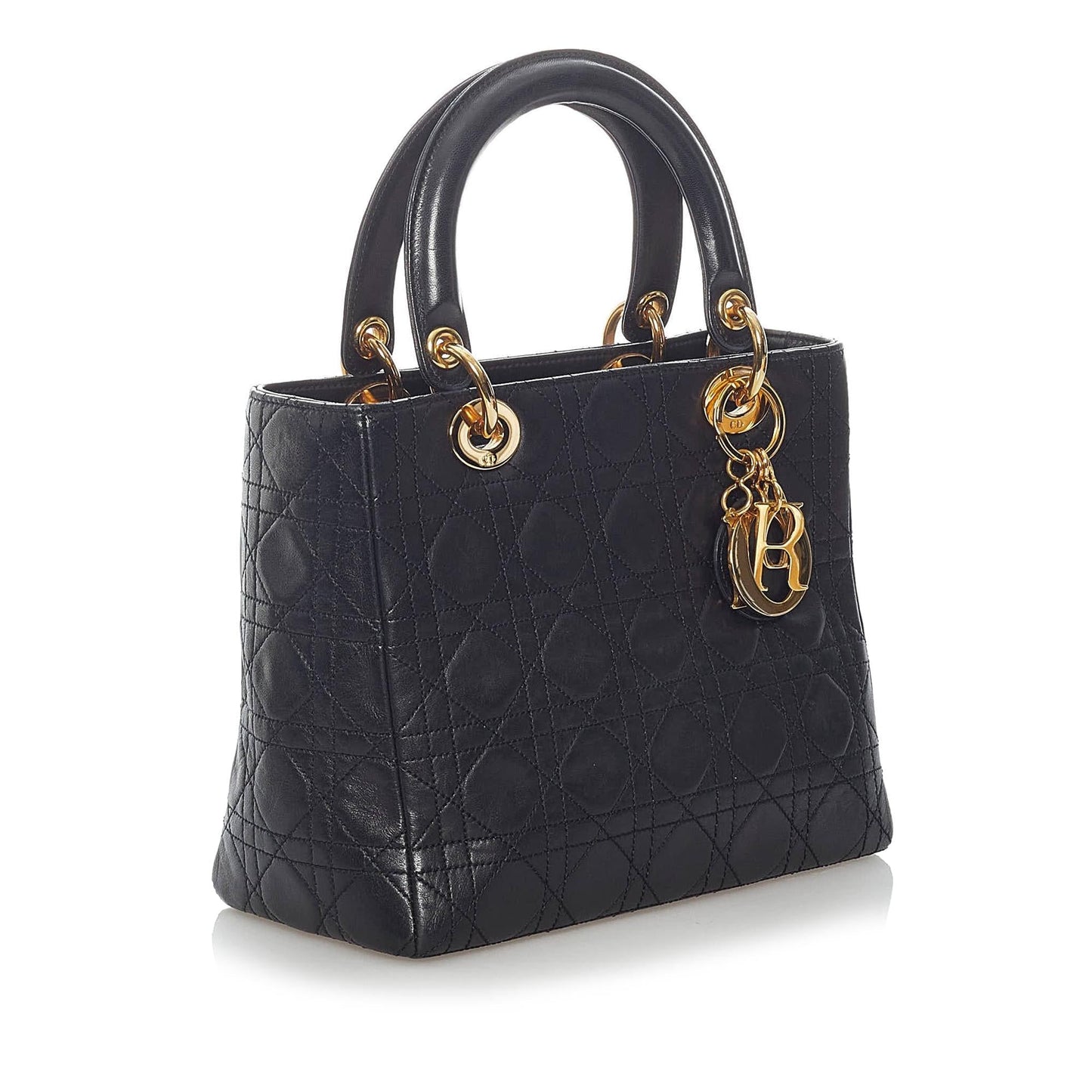Dior Cannage Dior Lambskin Leather Handbag (SHG-31012)