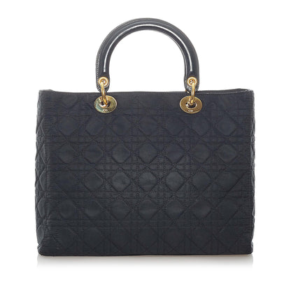 Dior Cannage Dior Nylon Satchel (SHG-32630)