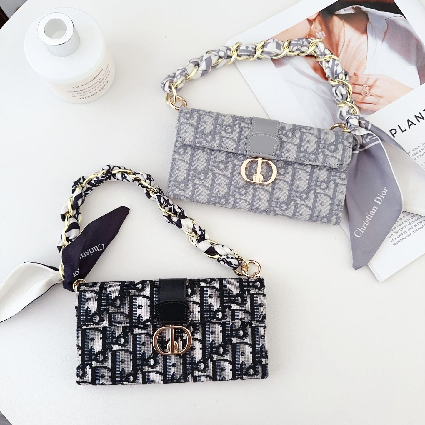Dior Crossbody Wallet Phone Case Mini Bag for iPhone