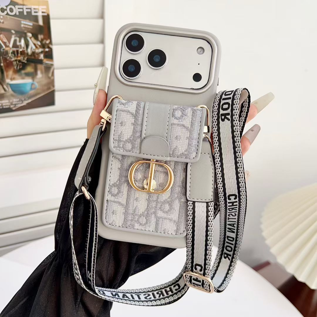 Dior Crossbody iPhone Case for 1217 Pro / Pro Max / Plus