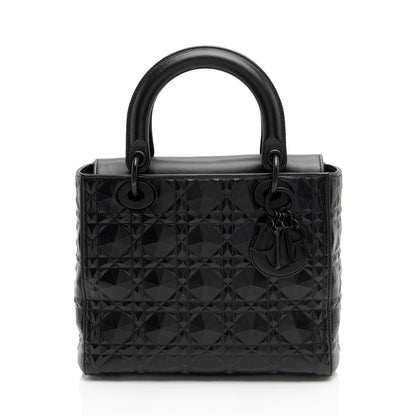 Dior Diamond Calfskin Dior Medium Tote (SHF-39Dale)