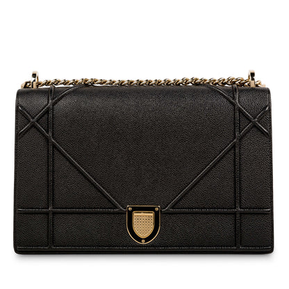 Dior Chain Leather Tote Bag