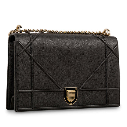 Dior Chain Leather Tote Bag