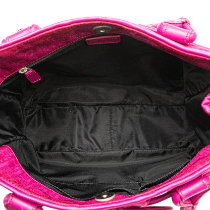 Dior Diorissimo Trotter Canvas Bow Tote