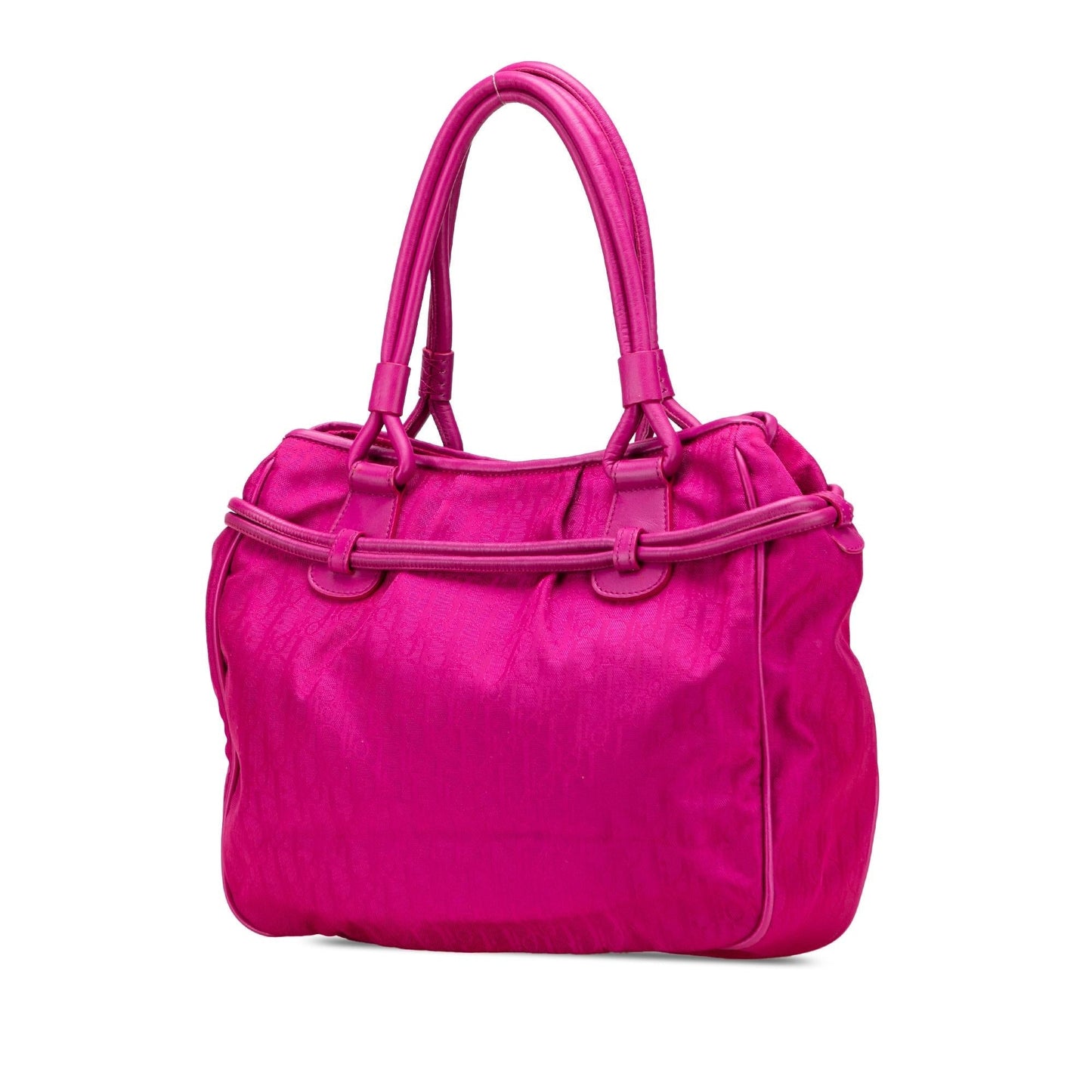 Dior Diorissimo Trotter Canvas Bow Tote