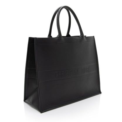 Dior Embossed Calfskin Large Book Tote (SHF-1Gnic2)