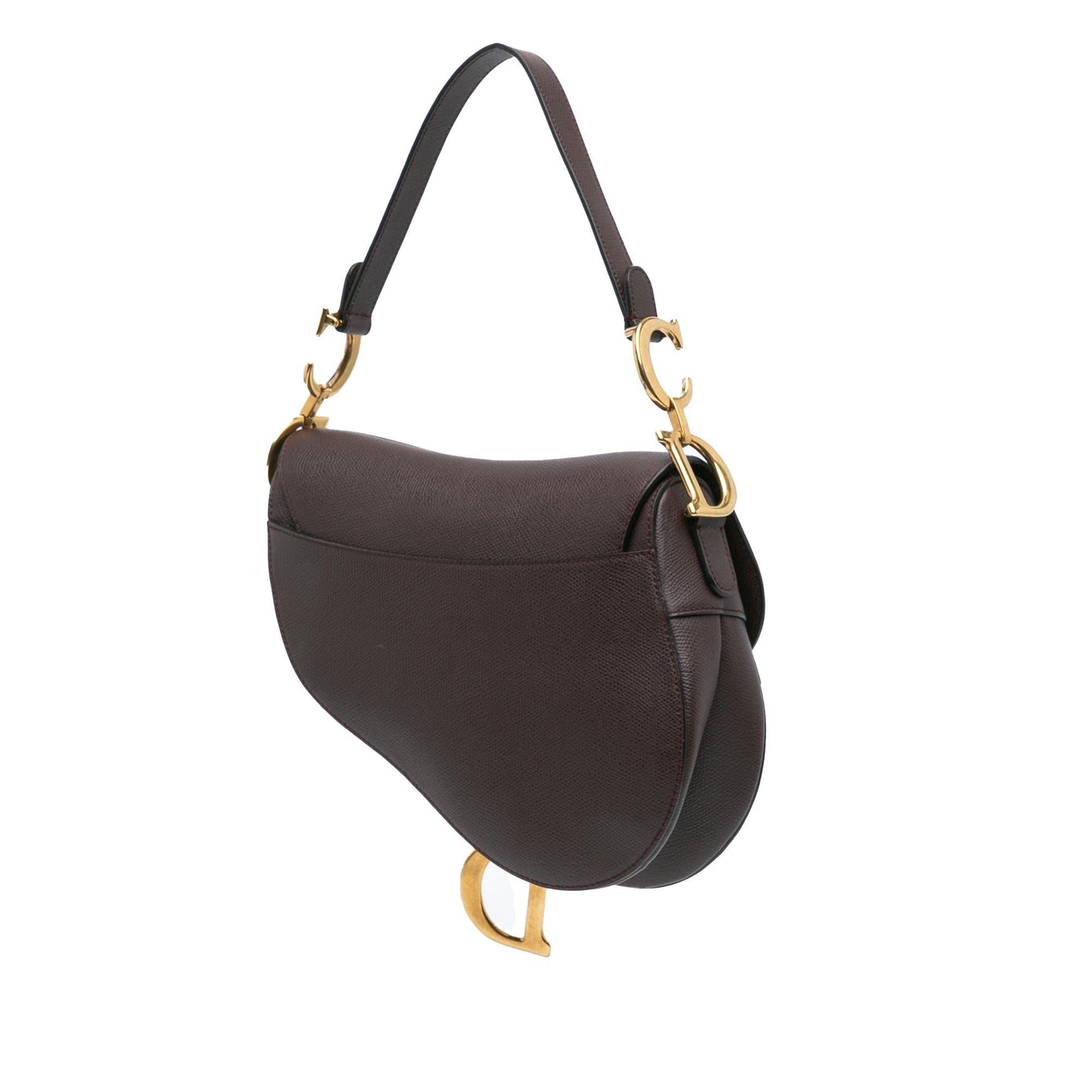 Dior Grained Calfskin Saddle Bag