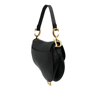 Dior Grained Calfskin Saddle Bag