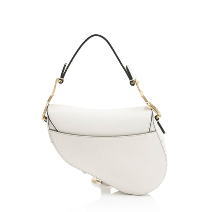 Dior Grained Calfskin Saddle Mini Bag