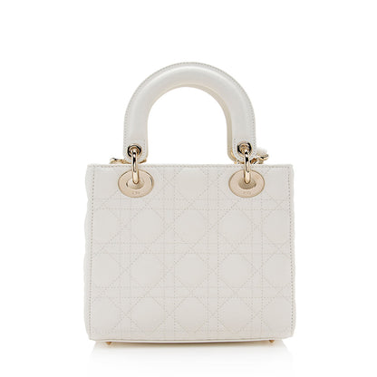 Dior Lambskin Cannage Small Tote (SHF-19216)