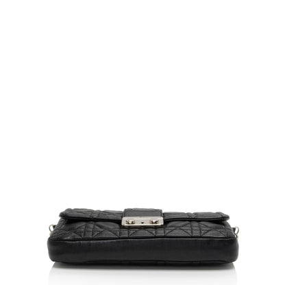 Dior Lambskin Cannage Miss Dior Promenade Crossbody (SHF-ISead3)