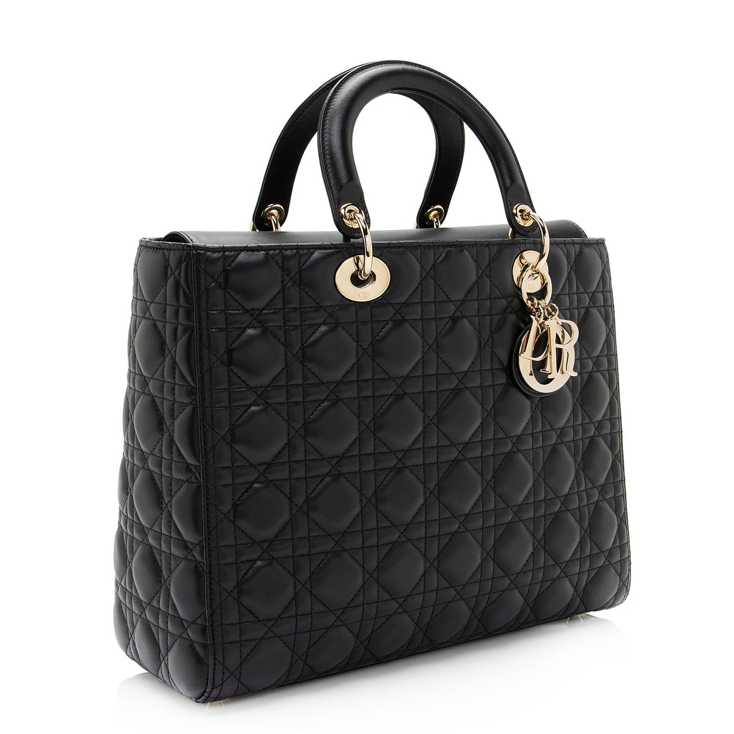 Dior Lambskin Dior Large Tote (SHF-9gavwy)